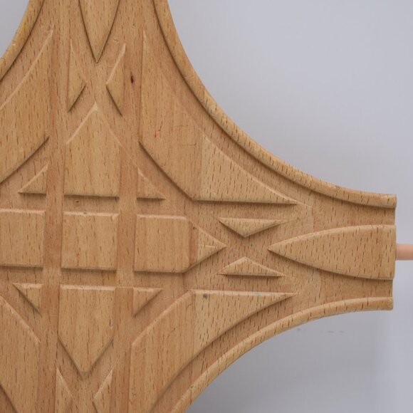 LARGE STAR  2 Females 2 Males Connectors Wooden Train Tracks Junction Compatible - Picture 5 of 8